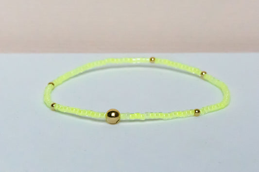 Neon Electric Lemonade Bracelet