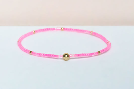 Neon Impossible Pink Bracelet