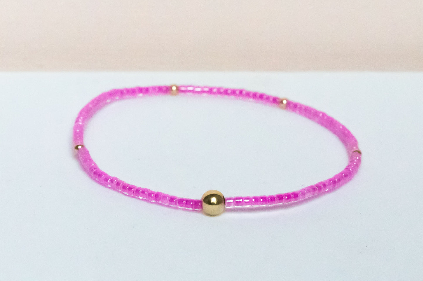 Neon Hottest Pink Bracelet